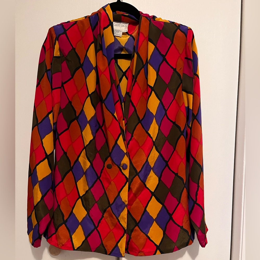 Carry Back Vintage 80s Women’s Blouse